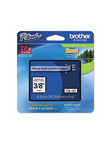 TZE-121 CINTA BROTHER TPTE./NG. 9MMX8MT.