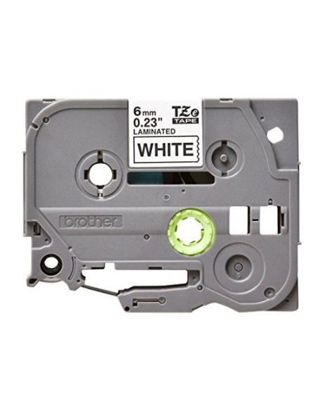 TZE-211 CINTA BROTHER BL./NG 6MMX8MT.