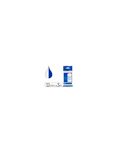 TZE-FA3 CINTA BROTHER TEXTIL AZ./BL. 12MMX3MT.