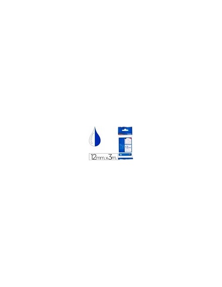 TZE-FA3 CINTA BROTHER TEXTIL AZ./BL. 12MMX3MT.