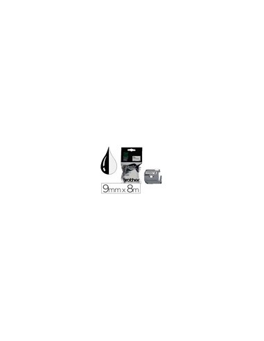 MK-221 CINTA BROTHER BL./NG. 9MMX8MT.