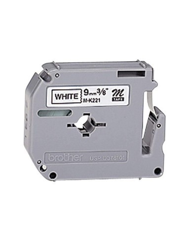 MK-221 CINTA BROTHER BL./NG. 9MMX8MT.