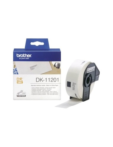 DK-11201 ETIQUETAS BROTHER BL. 29X90MM 400 UDS.