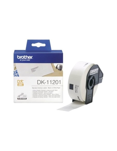 DK-11201 ETIQUETAS BROTHER BL. 29X90MM 400 UDS.