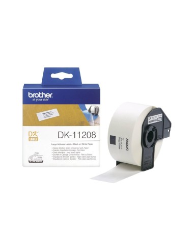 DK-11208 ETIQUETAS BROTHER BL. 38X90MM 400 UDS.