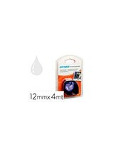 CINTA DYMO 12263 12MMX4MT NG./TPTE. 2