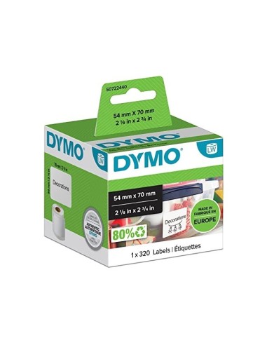 ETIQUETA ADH. DYMO 99015 70X54MM 320UD. IMP400