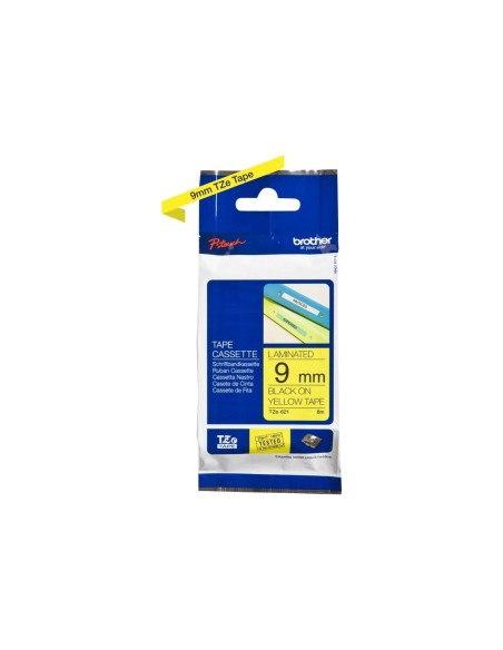 TZE-621 CINTA BROTHER AM./NG. 9MMX8MT.