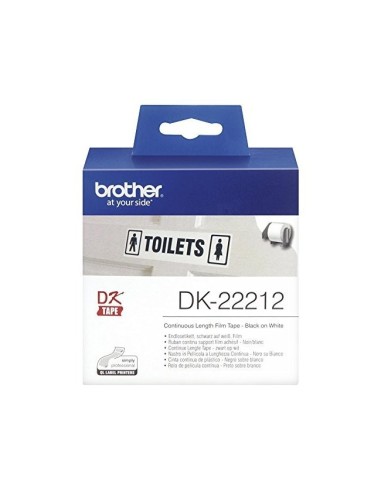 DK-22212 ETIQUETAS BROTHER BL. 62MMX15,24MT.