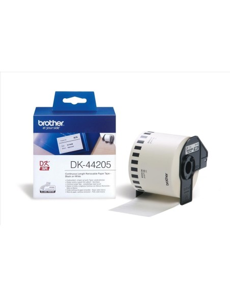DK-44205 ETIQUETAS BROTHER BL. 62MMX30,48MT. REMOV.