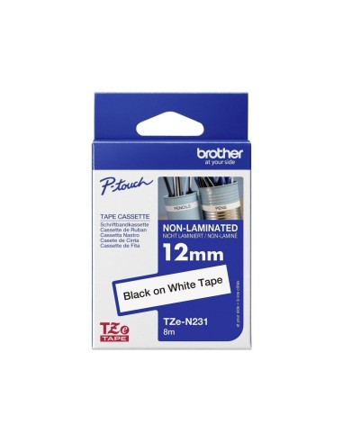 TZ-N221 CINTA BROTHER NG./BL. 9MM NO LAMINADA