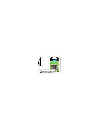 CINTA DYMO 12MMX3.5MT NYLON NG./BL. D1 S0718040