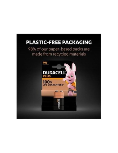 PILA DURACELL ALCALINA 9 VOLT.-BLISTER C/1 PILA