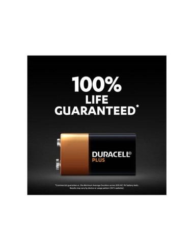 PILA DURACELL ALCALINA 9 VOLT.-BLISTER C/1 PILA