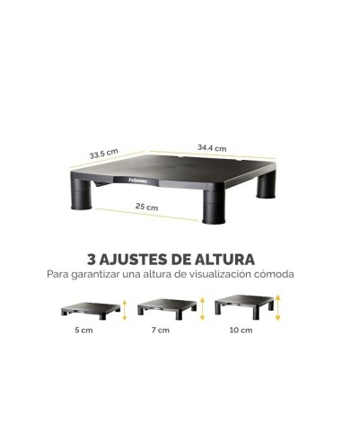 SOPORTE FELLOWES PARA MONITOR TFT AJUSTABLE EN ALTURA 45º ROTATIVO