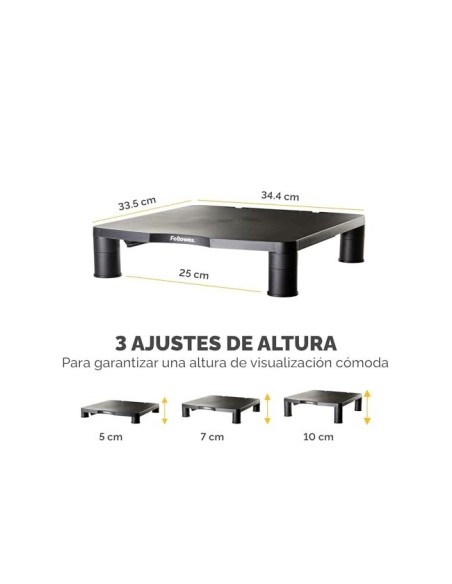 SOPORTE FELLOWES PARA MONITOR TFT AJUSTABLE EN ALTURA 45º ROTATIVO