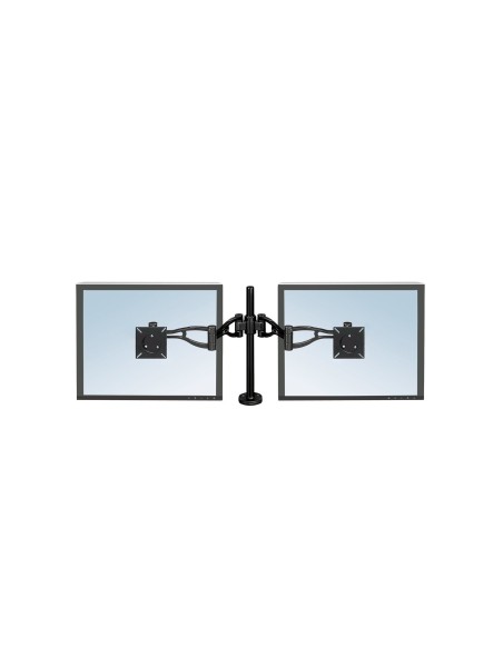 BRAZO MONITOR PLANO DOBLE FELLOWES FLEXIBLE PANTALLAS 10 KG