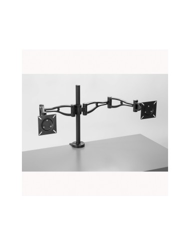 BRAZO MONITOR PLANO DOBLE FELLOWES FLEXIBLE PANTALLAS 10 KG
