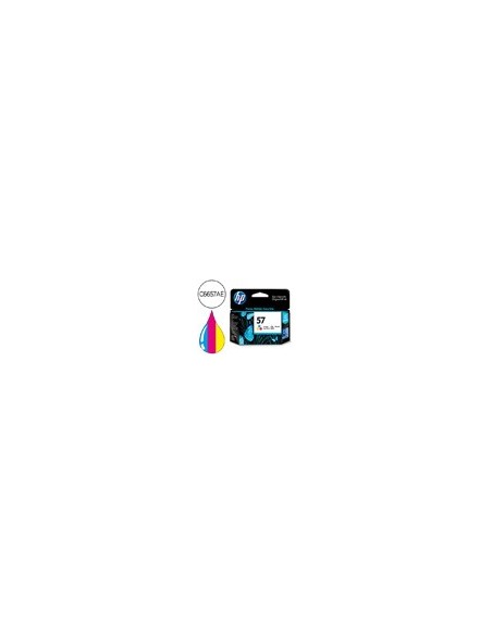 C6657AE CARTUCHO HP Nº 57 TRICOLOR 500 PG.