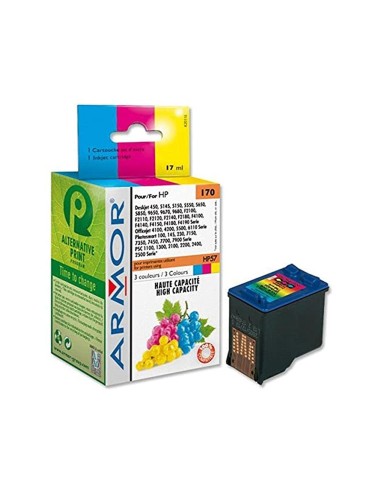 C6657AE CARTUCHO HP Nº 57 TRICOLOR 500 PG.