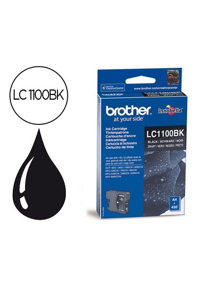 LC-1100BK CARTUCHO BROTHER NG. 450 PG.