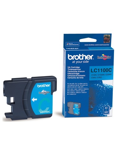 LC-1100C CARTUCHO BROTHER CIAN 325 PG.