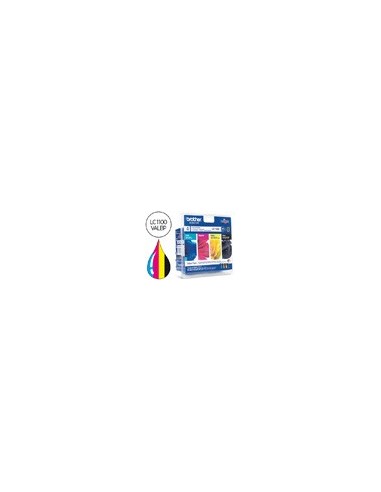 LC-1100VALBP CARTUCHO BROTHER RAINBOW PK. 450 PG.