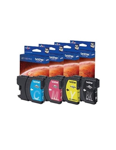 LC-1100HYVALBP CARTUCHO BROTHER RAINBOW PK. ALTA CAP. 900 PG.