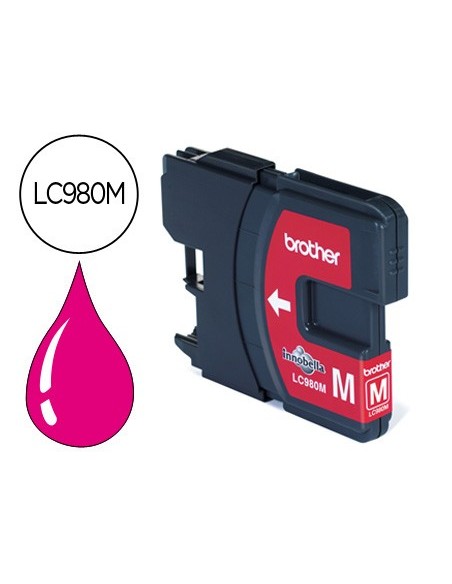 LC-980M CARTUCHO BROTHER MAG. 300 PG.