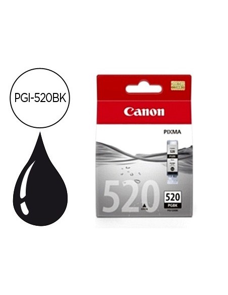 2932B001 CARTUCHO CANON PGI-520BK NG. 390 PG.