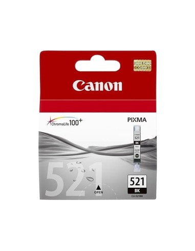 2933B001 CARTUCHO CANON CLI-521BK NG. 500 PG.