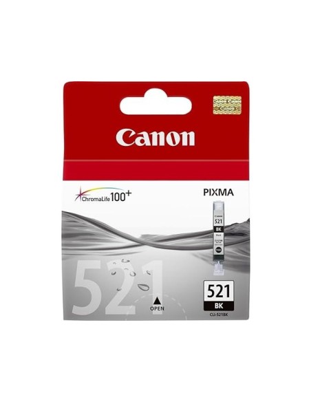 2933B001 CARTUCHO CANON CLI-521BK NG. 500 PG.