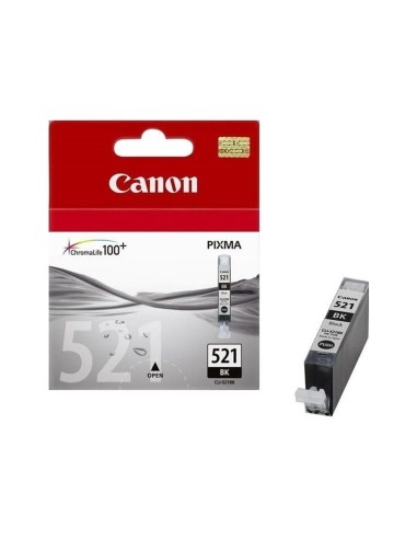 2933B001 CARTUCHO CANON CLI-521BK NG. 500 PG.
