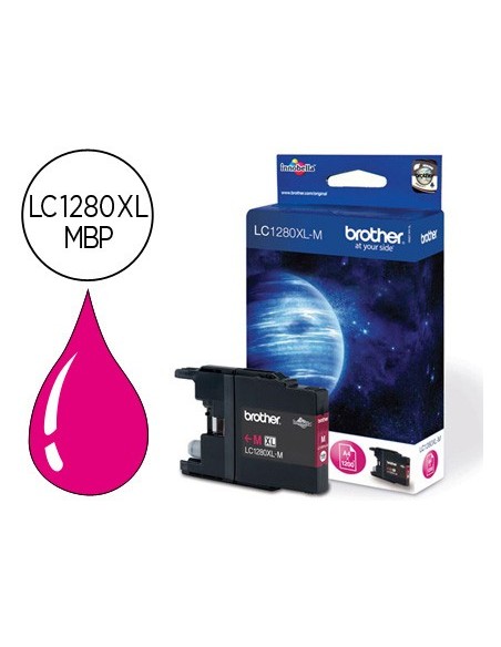 LC-1280XLMBP CARTUCHO BROTHER MAG. ALTA CAP. 1200 PG.