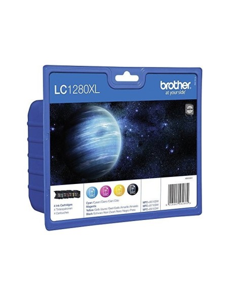 LC-1280XLVALBP CARTUCHO BROTHER RAINBOW PK. 2400 PG