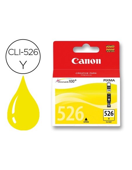 4543B006 CARTUCHO CANON CLI-526Y AM. 462 PG.