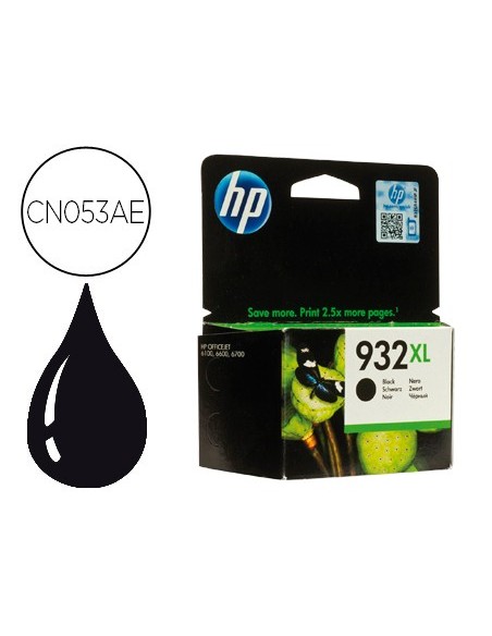 CN053AE CARTUCHO HP Nº 932XL NG. 1000 PG.