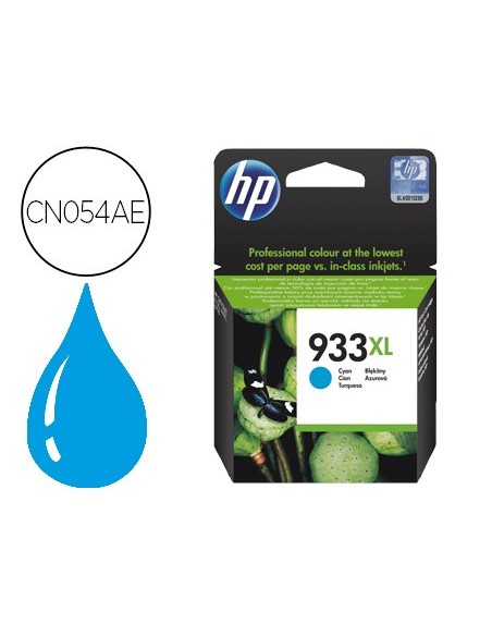 CN054AE CARTUCHO HP Nº 933XL CIAN 825 PG.