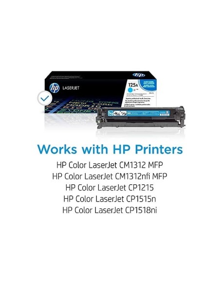 CB541A TONER HP Nº 125A CIAN 1400 PG.