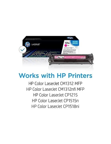 CB543A TONER HP Nº 125A MAG. 1400 PG.