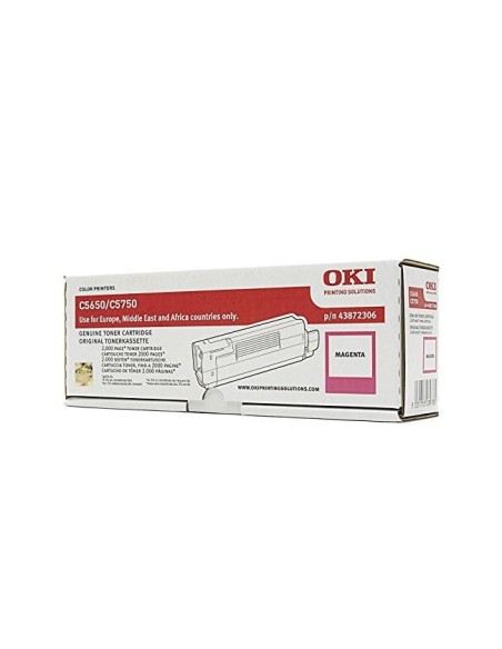 43872306 TONER OKI C5650/C5750 MAG. 2000 PG.