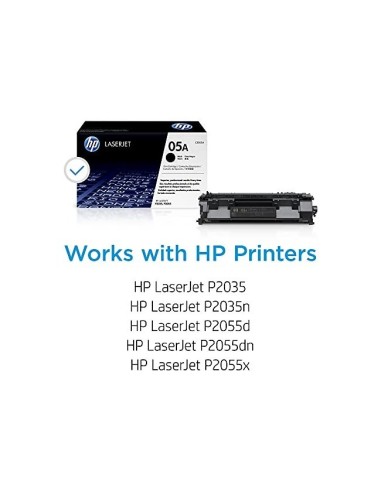 CE505A TONER HP Nº 05A NG. 2300 PG.