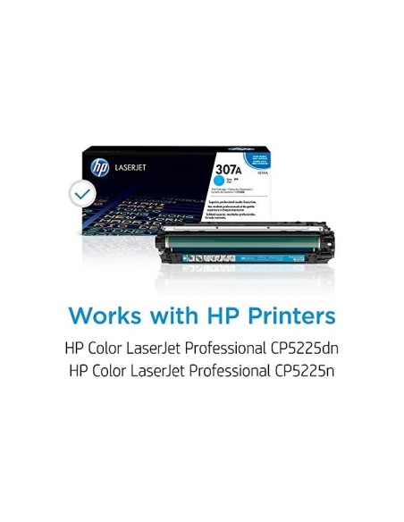 CE741A TONER HP Nº 307A CIAN 7300 PG.