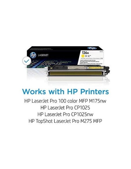 CE312A TONER HP Nº 126A AM. 1000 PG.