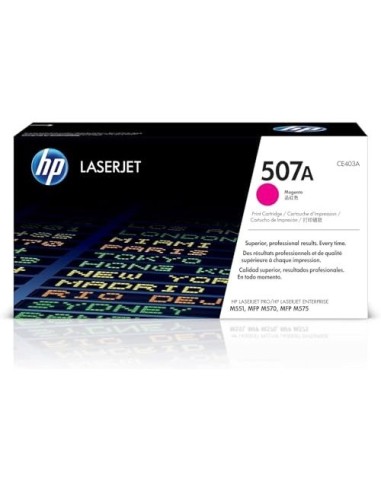 CE403A TONER HP Nº 507A MAG. 6000 PG.