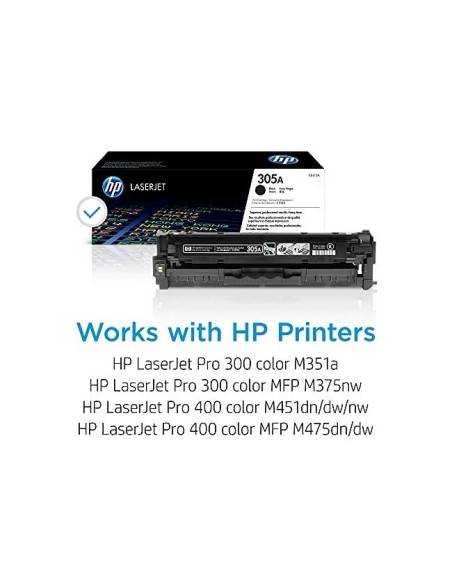 CE410A TONER HP Nº 305A NG. 2200 PG.