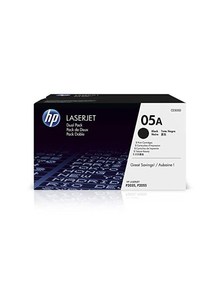CE505D TONER HP Nº 05A  NG. PK.2 UD. 2300 PG.