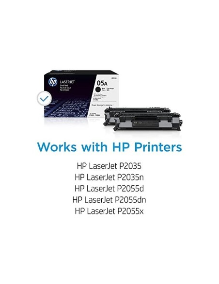 CE505D TONER HP Nº 05A  NG. PK.2 UD. 2300 PG.