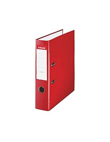 ARCHIVADOR PALANCA ESSELTE FL CARTON FORRADO PVC RADO LOMO 75MM RJ.