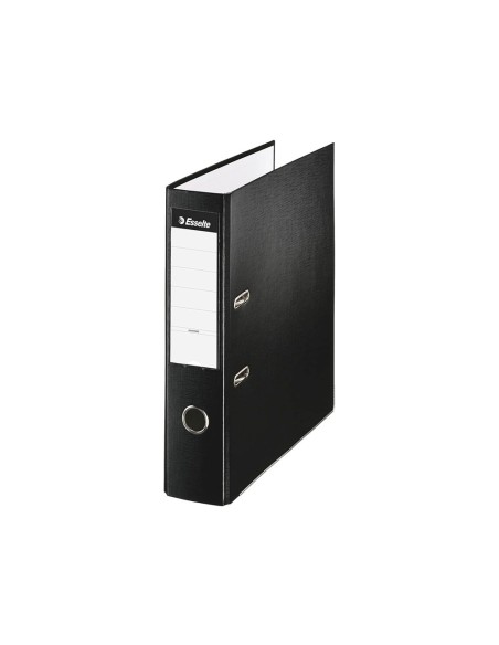 ARCHIVADOR PALANCA ESSELTE FL CARTON FORRADO PVC RADO LOMO 75MM NG.